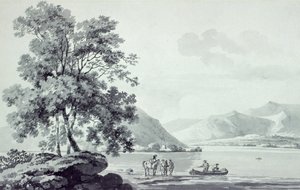 En innsjøscene